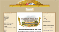 Desktop Screenshot of cubancigarwebsite.com